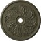 Ekena Millwork Sellek Ceiling Medallion (Fits Canopies up to 9"), Hand-Painted Witch Hazel, 42 1/8"OD x 1 7/8"P CM42SKWHF - alternate 1